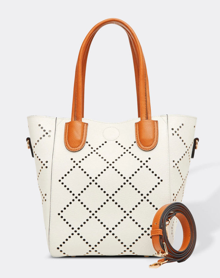 Louenhide | Bermuda Tote Bag | White