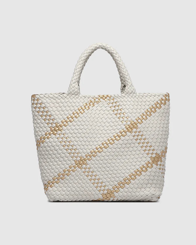 Louenhide | Cruiser Woven Tote Bag | Vanilla Gold