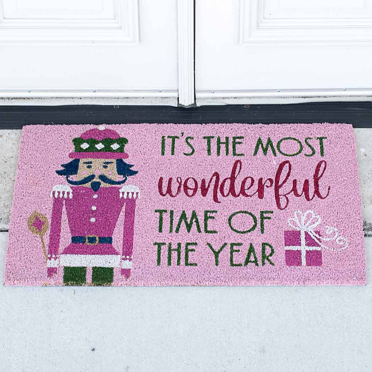 The Royal Standard | Most Wonderful Time of the Year Coir Doormat