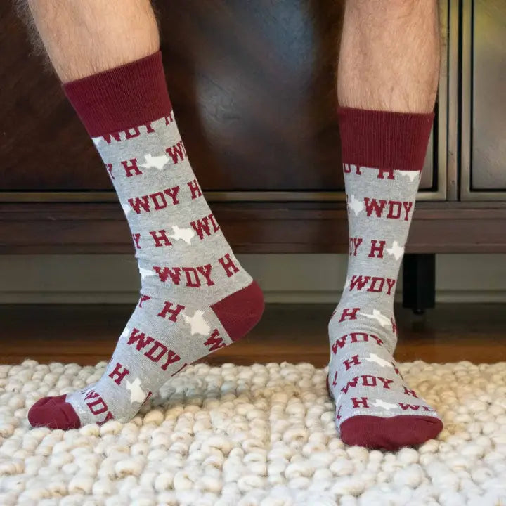 The Royal Standard | Men's Howdy Socks One Size