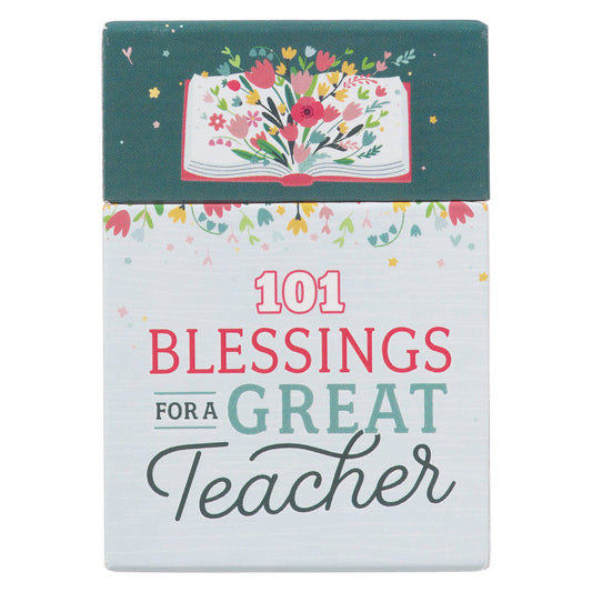 Christian Art Gifts | Box of Blessings for a Great Teacher