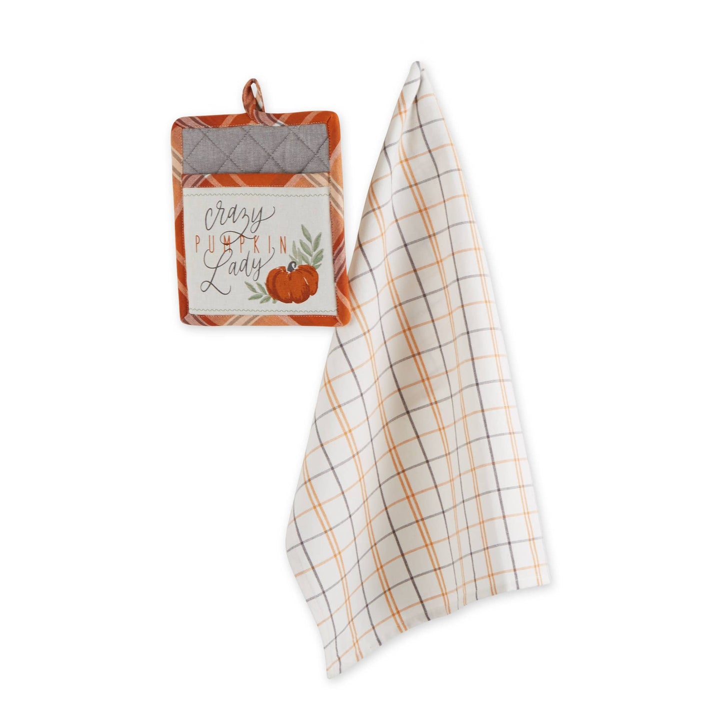 Design Imports | Pumpkin Lady Potholder Gift Set