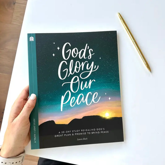 Paper Peony Press | God's Glory, Our Peace: A Christmas Bible Study Workbook