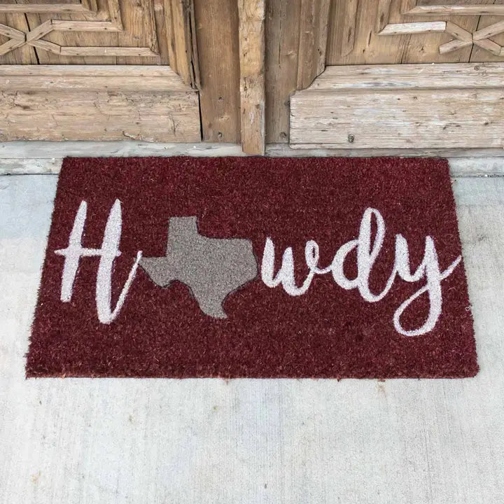 The Royal Standard | Howdy State Coir Doormat