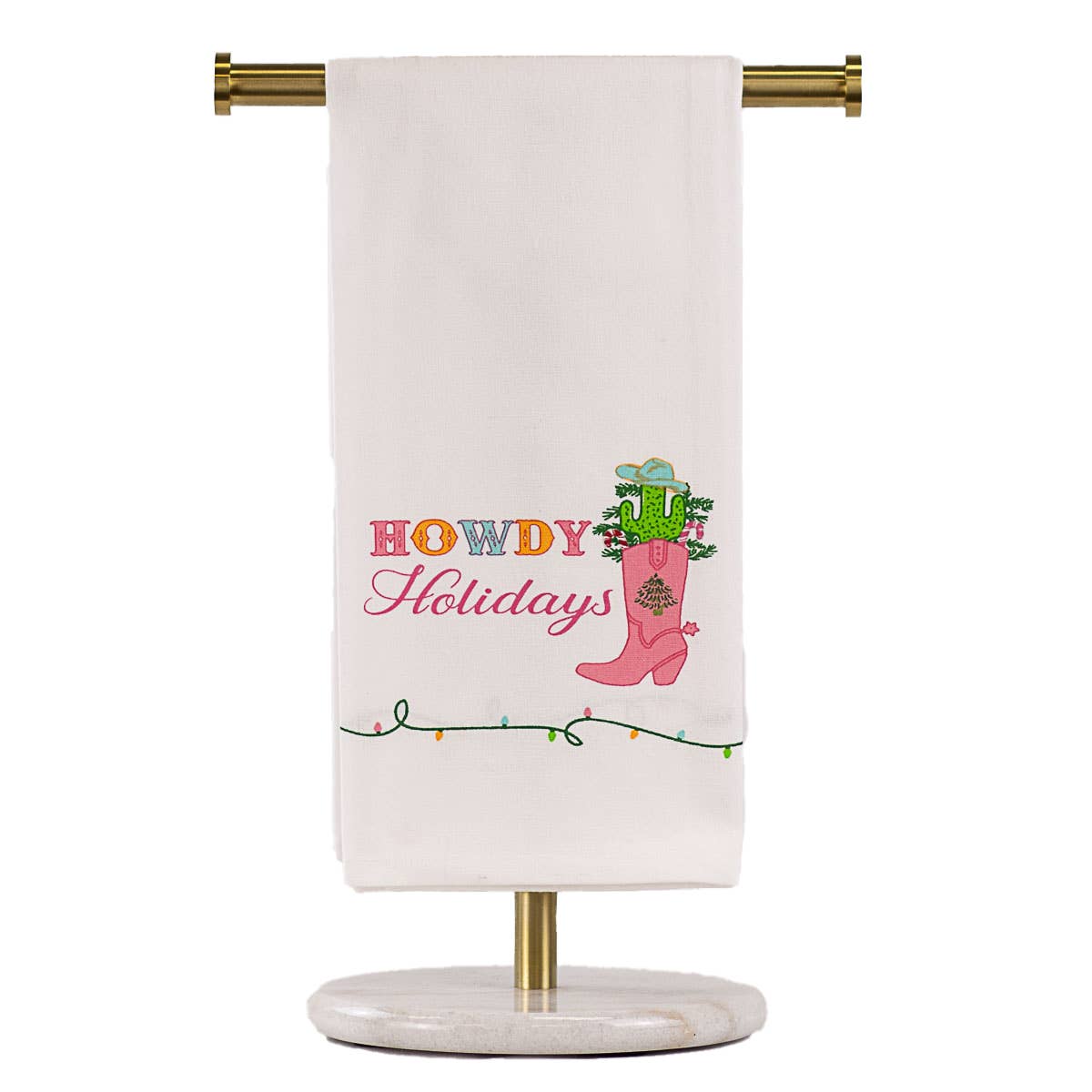 The Royal Standard | Howdy Holidays Hand Towel | 20x28