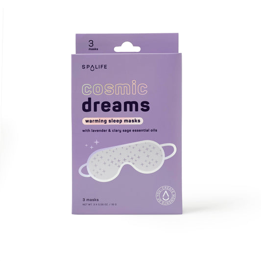 My Spa Life | Cosmic Dreams Warming Sleep Masks, Spa Eye Masks- 3 Pack