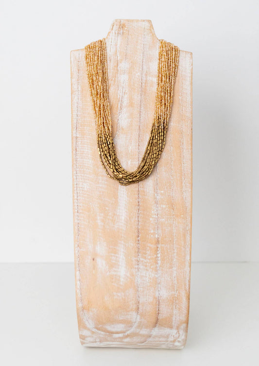 Aid Through Trade | Hema Necklace | Honey