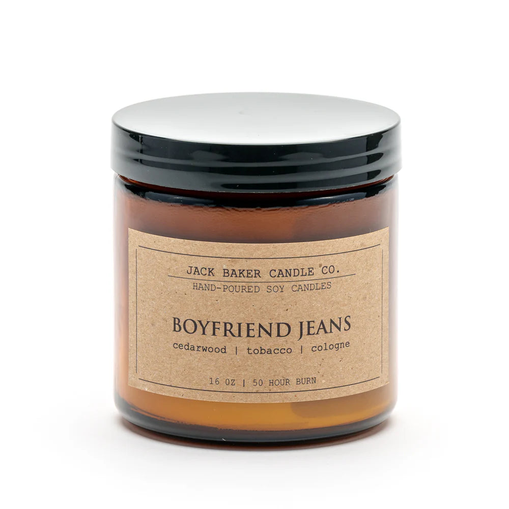 Jack Baker Candle Co. | Hand Poured Soy Candle | 16 oz. | Various