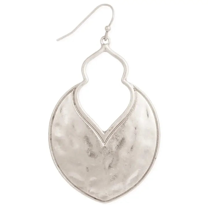 ZAD | Arabesque Hammered Earrings