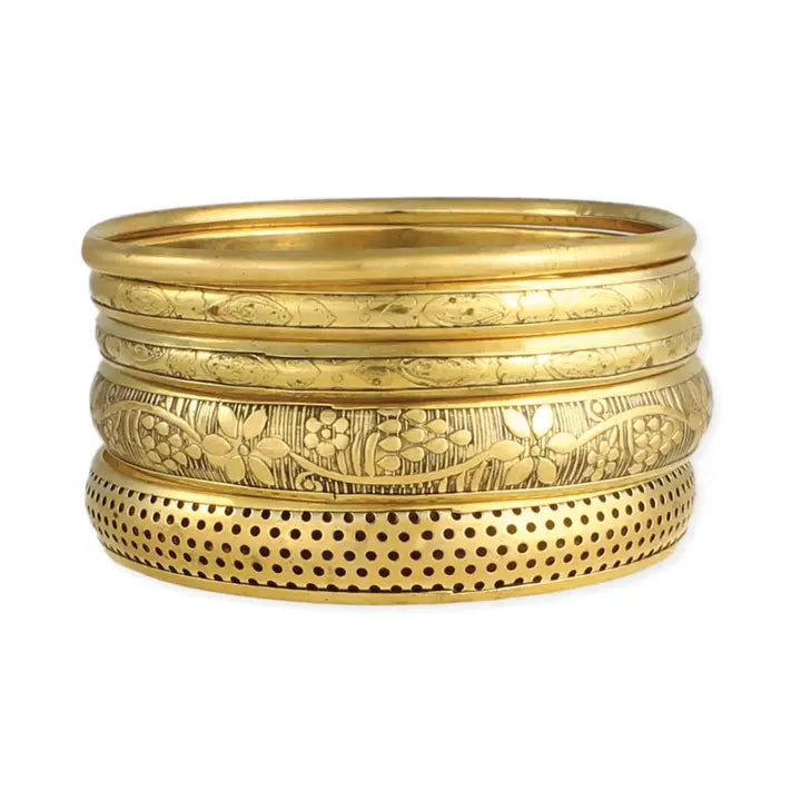 ZAD | Victorian Vintage Bangle Set of 5