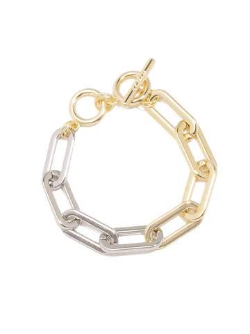 Zenzii | Classic Link Bracelet w/Toggle Closure | Various