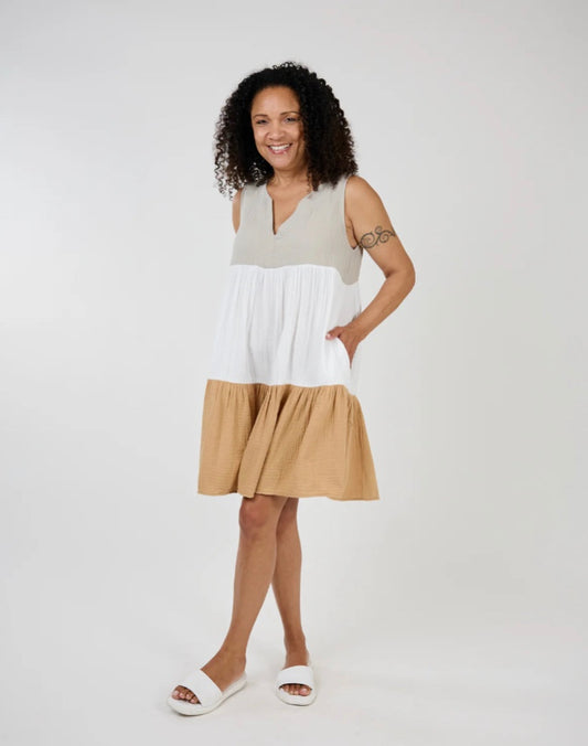 Shannon Passero | Lyric Tank Dress | Sand Mix | 5355