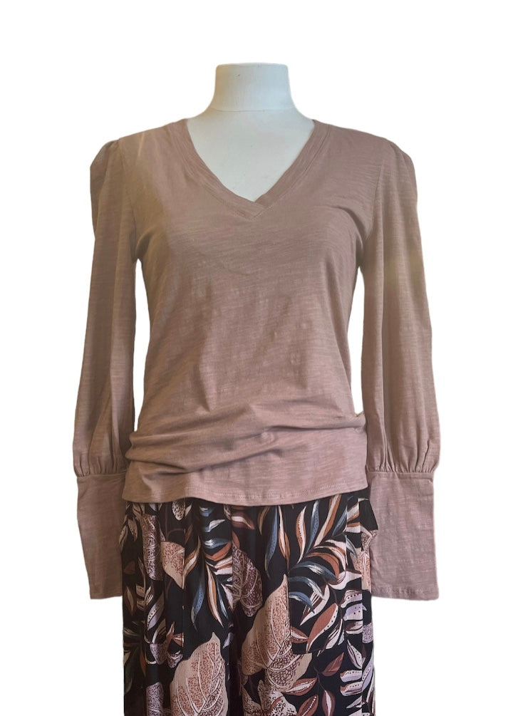 KP | Penelope Top | Taupe | 43432