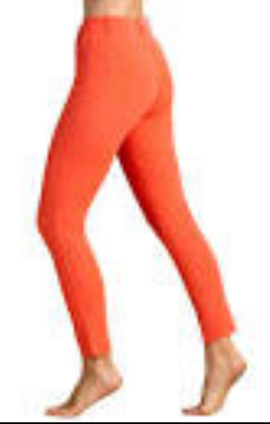 Marble | 2400 | 4-Way Stretch 7/8th Ankle Length | High Rise Skinny Jean | Dark Orange-200