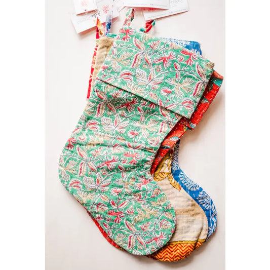 Asha Project | Kantha Stocking