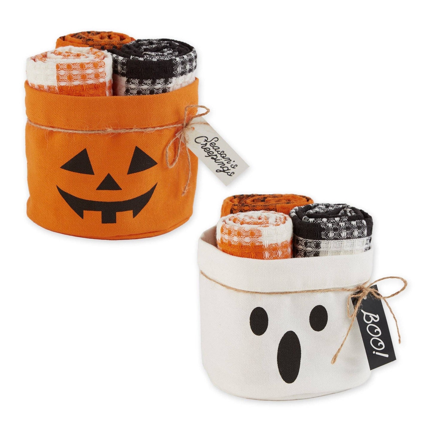 Design Imports | Halloween Gift Bag w/ 2 Dishtowels