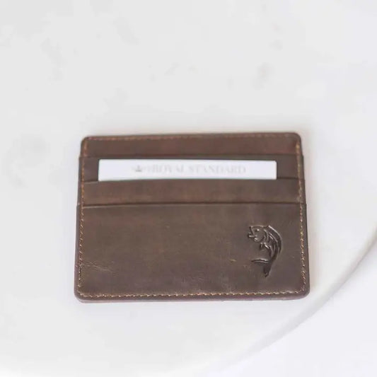 The Royal Standard | Fish Leather Embossed Slim Wallet