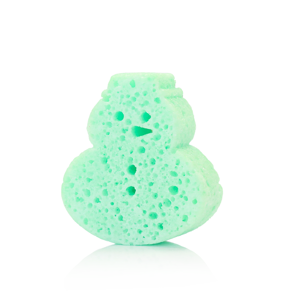 Spongelle | Winter Jasmine Snowman Holiday Buffer