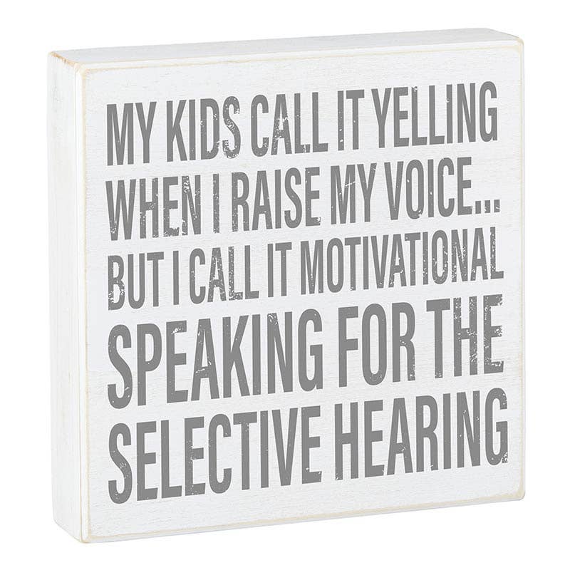 Faithworks | Box Sign - My Kids