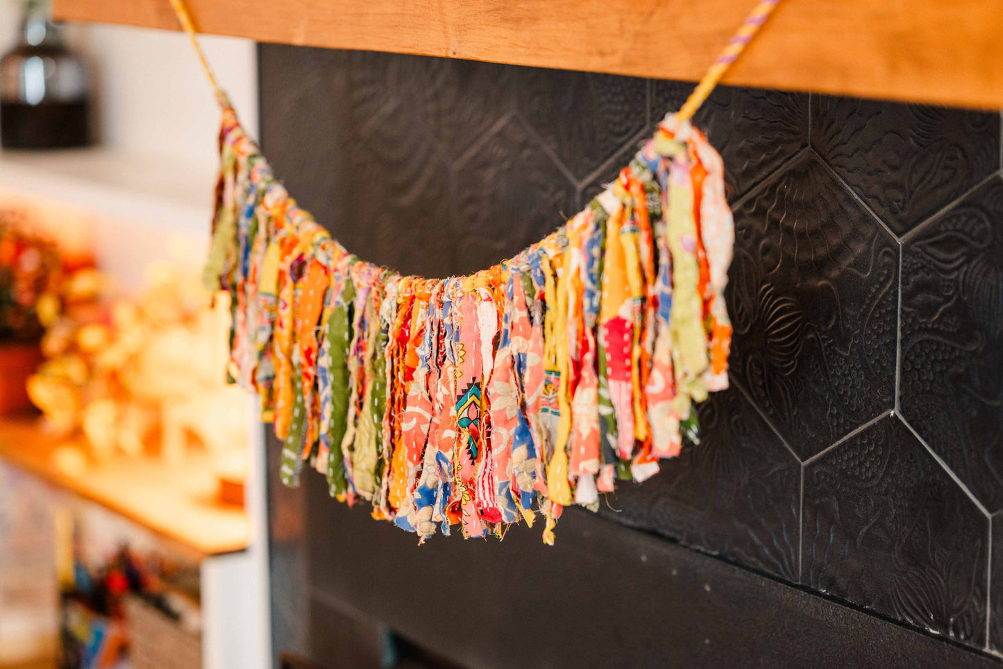 Asha Project | Kantha Tassel Garland