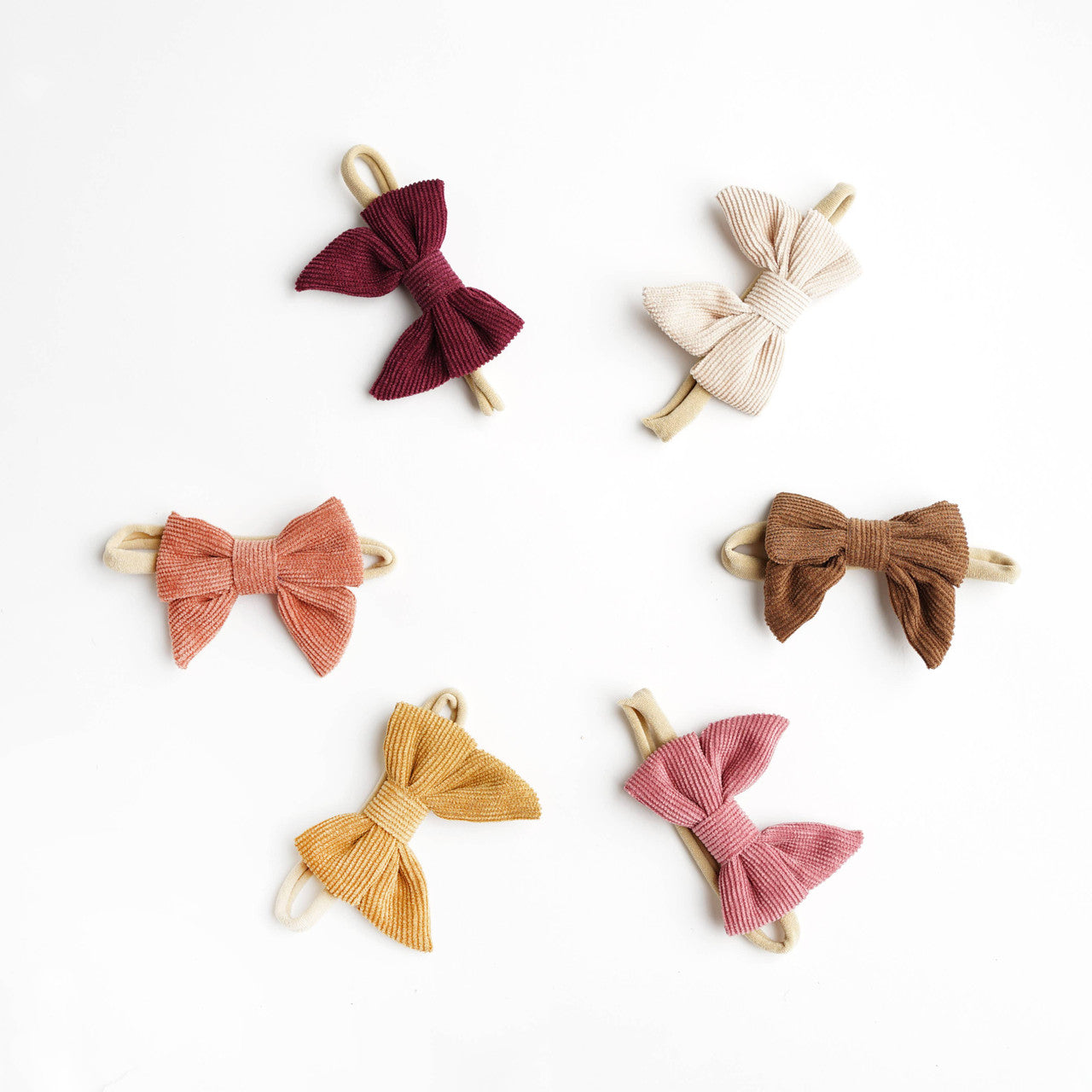 Emerson and Friends | Corduroy Baby Bow Headband | Various